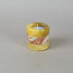 Round based Onyx Candle Holder with band - 2281771