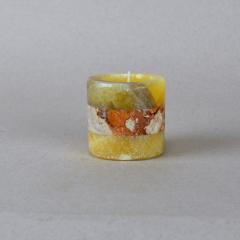 Round based Onyx Candle Holder with band - 2281773