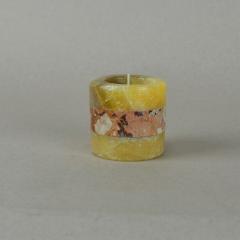 Round based Onyx Candle Holder with band - 2281774