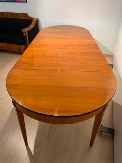 Round expandable Dining Table Cherry Wood France Paris circa 1880 - 2302416