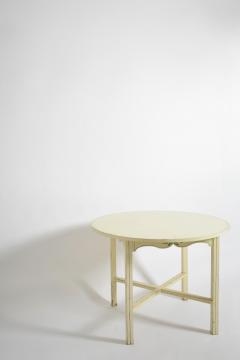 Round white table from Alentejo 1970s - 4684329