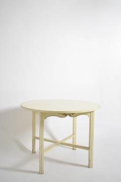 Round white table from Alentejo 1970s - 4684330