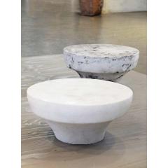 Roxane Lahidji Marble Salt Meditation Stool by Roxane Lahidji - 1785063