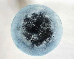 Roxane Lahidji Unique Blue Marbled Salts Gueridon Roxane Lahidji - 1308591