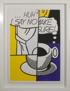 Roy Lichtenstein Huh I Say No  - 520177