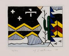 Roy Lichtenstein Night Scene by Roy Lichtenstein - 3582102