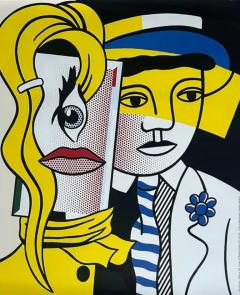 Roy Lichtenstein Roy Lichtenstein Stepping Out Metropolitan Exhibition Poster Switzerland 1998 - 4099706