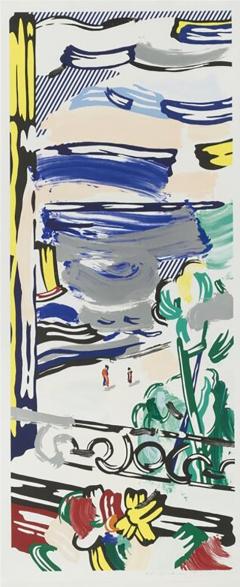 Roy Lichtenstein View from the Window 1985 - 4040432