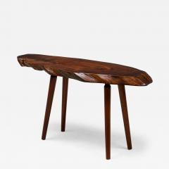 Roy Sheldon Roy Sheldon American Mid Century Studio Craft Free Edge Cocktail Table - 4279177
