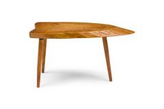 Roy Sheldon Roy Sheldon American Mid Century Tripod Free Edge Cocktail Table - 4273089