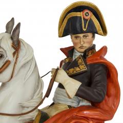 Royal Worcester Pair of Royal Worcester Porcelain Models of Wellington and Napoleon - 4756427