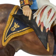 Royal Worcester Pair of Royal Worcester Porcelain Models of Wellington and Napoleon - 4756428