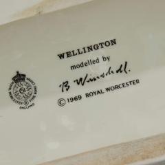 Royal Worcester Pair of Royal Worcester Porcelain Models of Wellington and Napoleon - 4756431