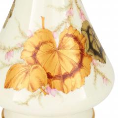 Royal Worcester Pair of antique Victorian Royal Worcester painted and gilt porcelain vases - 4380567