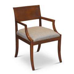 Rud Rasmussen Snedkerier Pair of Danish Modern Classicism Klismos Armchairs by Rud Rasmussen - 540492