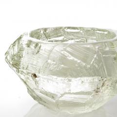 Ruda Glasbruk SCANDINAVIAN MODERN SWEDISH MID CENTURY CLEAR GLASS BOWL BY RUDA  - 2426668