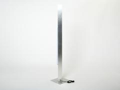 Rudi Stern Blue Neon steel Floor Lamp by Rudi Stern and Dan Chelsea for Kovacs 1983 - 2976896