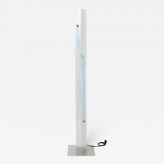 Rudi Stern Blue Neon steel Floor Lamp by Rudi Stern and Dan Chelsea for Kovacs 1983 - 2980204