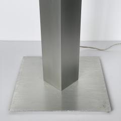 Rudi Stern Rare Red Neon and Aluminum Floor Lamp by Rudi Stern and Don Chelsea for Kovacs - 910033
