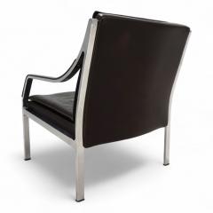 Rudolf Bernd Glatzel Knoll Art Collection leather lounge chair by Rudolf B Glatzel 1970 - 4741635
