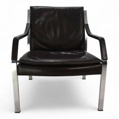 Rudolf Bernd Glatzel Knoll Art Collection leather lounge chair by Rudolf B Glatzel 1970 - 4741637