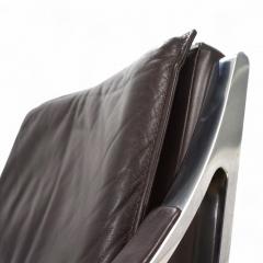 Rudolf Bernd Glatzel Knoll Art Collection leather lounge chair by Rudolf B Glatzel 1970 - 4741642