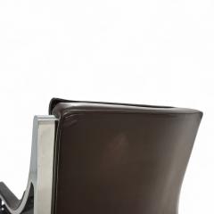 Rudolf Bernd Glatzel Knoll Art Collection leather lounge chair by Rudolf B Glatzel 1970 - 4741643