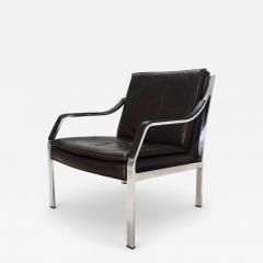 Rudolf Bernd Glatzel Knoll Art Collection leather lounge chair by Rudolf B Glatzel 1970 - 4741811
