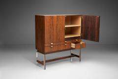 Rudolf Bernd Glatzel Rudolf Bernd Glatzel attr High Bar Cabinet for Fristho The Netherlands 1960s - 1396694