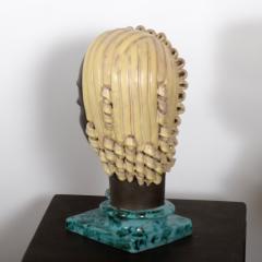 Rudolf Kn rlrlein Art Deco Womans Head iRudolf Kn rlein for Goldscheider Vienna Austria 1930s - 4245046