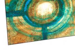 Rudolf Meerbergen Mid Century Modern Acid Etched Artwork by R Meerbergen - 456996