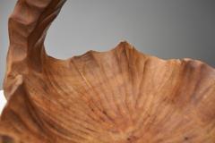 Rudolf Steiner School Alder Wood Bowl in the manner of Rudolf Steiner Switzerland Mid 20th Century - 4385370