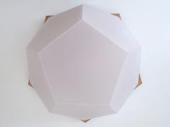 Rudolf Steiner School Large Rare Rudolf Steiner School Anthroposophical Ceiling or Wall Fixture 1960s - 4285862