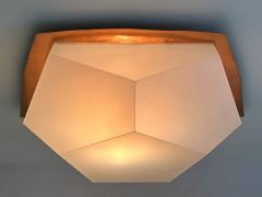 Rudolf Steiner School Large Rare Rudolf Steiner School Anthroposophical Ceiling or Wall Fixture 1960s - 4285865