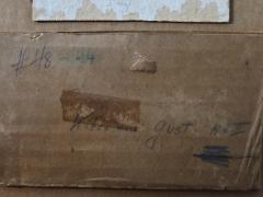 Rudolf Von Huhn Rudolf von Huhn Kites and Gusts 1955 Goauche on Paper - 4486920