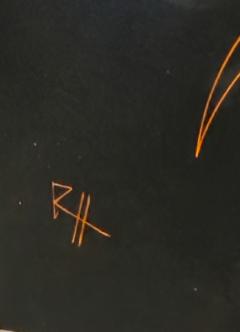 Rudolf Von Huhn Rudolf von Huhn Kites and Gusts 1955 Goauche on Paper - 4486921