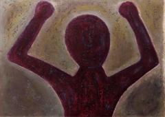 Rufino Tamayo Hombre Con Brazos en Alto - 4308849
