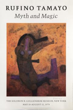 Rufino Tamayo Myth and Magic Exhibition Poster - 4308310
