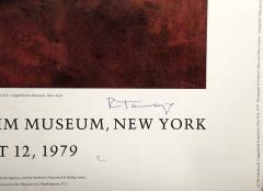 Rufino Tamayo Myth and Magic Exhibition Poster - 4308329