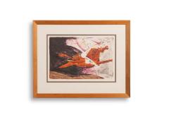 Rufino Tamayo Rufino Tamayo Lithograph The Red Horse of The Apocalypse Mexico 1959 - 3666746