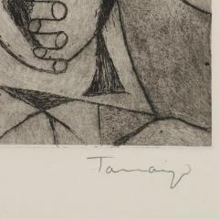 Rufino Tamayo Rufino Tamayo Lithograph in Sterling Repousse Frame - 3795794