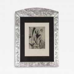 Rufino Tamayo Rufino Tamayo Lithograph in Sterling Repousse Frame - 3797054