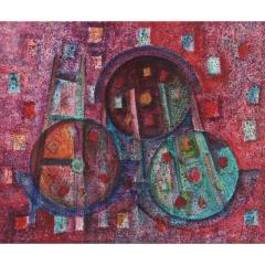 Rufino Tomayo Rufino Tomayo Arttr Abstract Oil Painting - 4586409