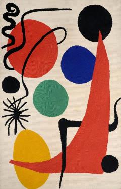 Rug after Alexander Calder Green Ball - 2813186