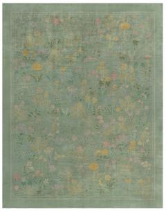 Rug by Josef Frank Flora Decorated with Illustrations from the Book Svenskteam - 3582267