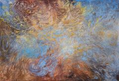 Ruggero Vanni Matter and Antimatter Abstract Expressionist Painting Pastel Colors Sky - 3824552