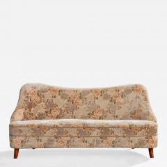 Runar Engblom Runar Engblom Sofa with Fabric and Birch Finland 1950s - 4771759