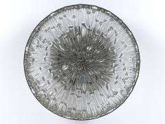 Rupert Nikoll Large Mid Century Four Flamed Flush Mount or Ceiling Lamp by Rupert Nikoll 1960s - 4591388