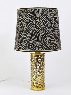 Rupert Nikoll Rupert Nikoll Midcentury Brass Tube Bubble Glass Table Lamp Austria 1950s - 4062671