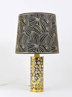 Rupert Nikoll Rupert Nikoll Midcentury Brass Tube Bubble Glass Table Lamp Austria 1950s - 4062739